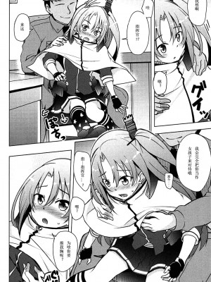 (C93) [Part K (羊羽忍)] 女の子なんだぞ… (アズールレーン) [day个人翻译]_03