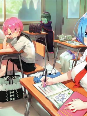 [绅士仓库汉化] (C93) [ハチゴ (あやみ)] REM X HUKU (Reゼロから始める異世界生活)_012_013