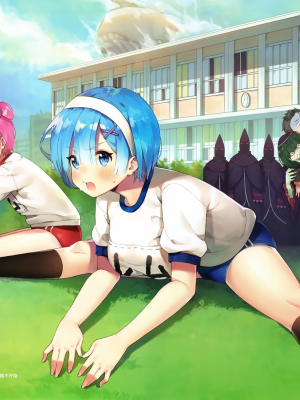 [绅士仓库汉化] (C93) [ハチゴ (あやみ)] REM X HUKU (Reゼロから始める異世界生活)_014_015