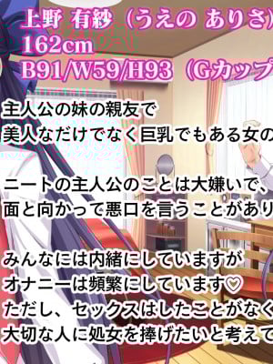 [スタジオ山ロマン (カワルヒ)] 弱みを握ってヤりたい放題!～妹の親友がムカつく奴なので強制ごっくん、特濃中出し、アナル攻めで復讐した話～_001