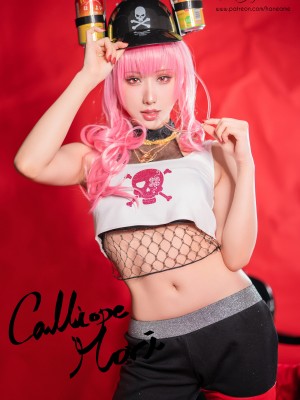 HaneAme 雨波 - Mori Calliope Second Costume ''Mori Calliope New Rock'' [hololive]_08