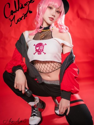 HaneAme 雨波 - Mori Calliope Second Costume ''Mori Calliope New Rock'' [hololive]_11