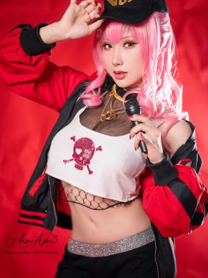 HaneAme 雨波 - Mori Calliope Second Costume ''Mori Calliope New Rock'' [hololive]_02