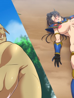 [陰者の廓 (うらかん)] オークの手管～爆乳騎士が返り討ち即ハメに～_158
