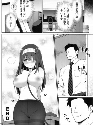 (C99) [はに屋 (はにーに)] もし鷺沢文香の露出癖がバレたら (アイドルマスター シンデレラガールズ)_31