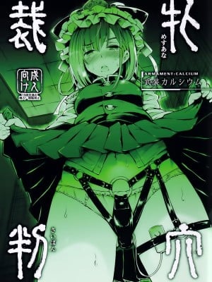 [武装カルシウム (竹刈シウム)] 牝穴裁判 (東方Project) [白杨汉化组]