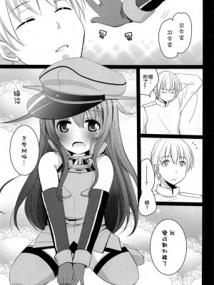 (C91) [ぴこぴこ亭、うさぎあめ (いのうえみたん、伊予原勘助)] 司令官! どうしようっ私戦艦になっちゃった (艦隊これくしょん -艦これ-) [星幽漢化組]_05