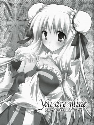 [52H里漫画组] (C78) [みゆみゆProject (神無さつき)] You are mine (ラグナロクオンライン)_02