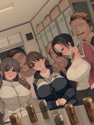[よもだよも] ヤリサーの中で僕だけ純情。ずっとずっと大好きだった憧れの女子マネージャーが、オラオラ系絶倫OBたちにやりたい放題やられちゃうのをただ見ていることしかできない僕。_358