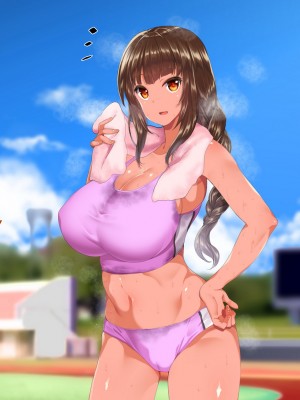 [STUDIOふあん (来鈍)] 陸上部女子は俺の生オナホ！！！校内種付け編 褐色肌版 Part1_054