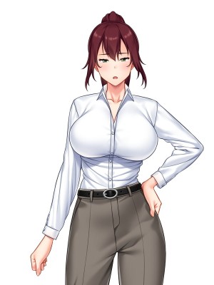[アトリエさくら] 愛する恋人を大嫌いな旧友に寝取られた件 ～上司で恋人の強気な彼女～_616