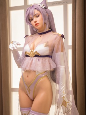 Cosplayer - Shirogane-sama (Updated 2022-04-18)_001_GenshinImpact_Keqing_2