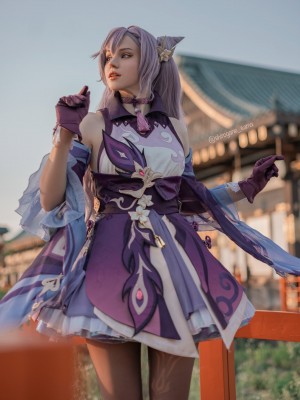 Cosplayer - Shirogane-sama (Updated 2022-04-18)_008_Keqing_genshin_1