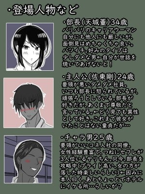 [あららっく] 酔った女上司とラブホテルに（合意で）連れ込んだ話❤_003