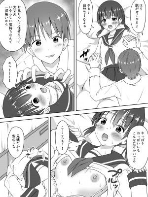 [綿貫スイ] 妹の看病をしていたらいつの間にか挿入していた話_05
