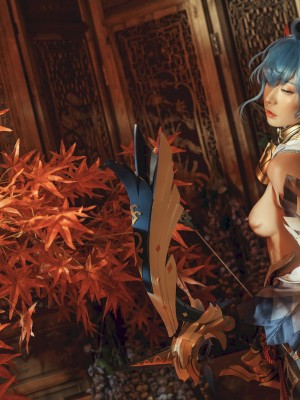 爆机少女喵小吉 - 原神 甘雨_22