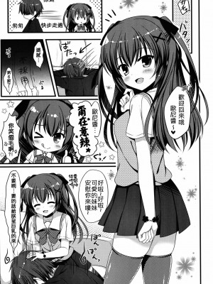 [oo君個人漢化] (C90) [Allegro Mistic、Egoistic Honey (鷹乃ゆき、羽純りお)] おにいちゃん!Hなのはいけません?!_04