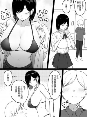 [しらすどん] ドスケベ援交ギャルのナイショ性交  中文翻譯_13