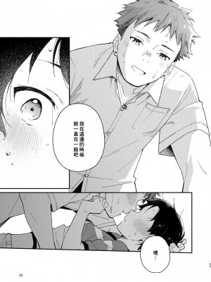 (関西コミティア59) [麦茶房 (黒豆麦茶)] little BLUE [中国翻訳]_23
