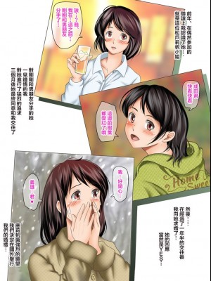 [神楽ひつじ] 海外挙式に参列した元カレにイキ狂わされる新妻 前後編 [糖分超标汉化组]_0003
