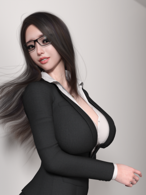 (Pixiv) NeoDream3D (21318533) (299 Images)_239_90152387_p2_Secretary_At_Work