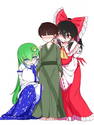 (例大祭19) [やし屋 (YASSY)] W巫女のモブ少年破壊 (東方Project) [沒有漢化] [DL版]_35