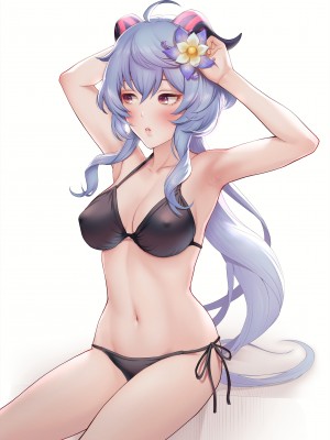 [江戶川浪漫] 甘雨水着 (原神) [黎欧x苍蓝星汉化组]_07