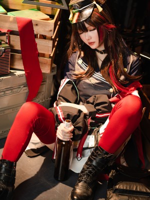 星之迟迟 NO.95 2021年正片合集 凛冬 Arknights Zima_25_www.8kcosplay.com25
