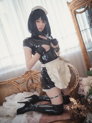 DJAWA Photo - Bambi (밤비) - Femme de Chambre en Latex_DJAWA-Photo-Bambi-Femme-de-Chambre-en-Latex-MrCong.com-047