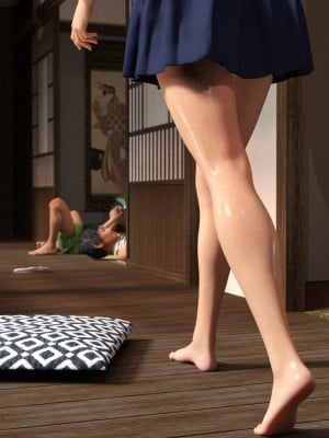 [3D][BlackK Studio] 忘れられない夏2~最終完結編~ セックス三昧の夏休み～女担任の家庭訪問と隣の女子高生シッターのあられもない痴態!最後はおじいちゃんも我慢できなくて_0157