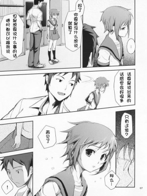 [时空汉化组] (C72) [ヴェクセルハフト (Kima-gray)] Secret Eyes (涼宮ハルヒの憂鬱)_06