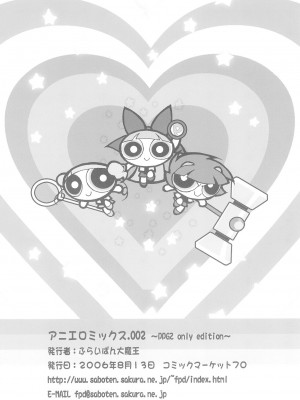 [牛肝菌汉化] (C70) [ふらいぱん大魔王 (提灯暗光)] アニエロ☆ミックス002 (パワパフガールズZ)_12