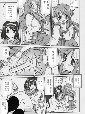 [桃華月憚个人汉化] (C70) [蛸壷屋 (TK)] 涼宮ハルヒの服従 (涼宮ハルヒの憂鬱)_06