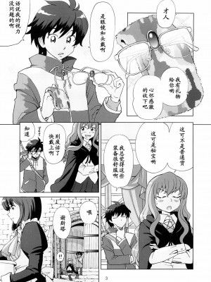 [黑条汉化] (C73) [オタクライフJapan (千家カゲロー)] ルイズと秘密の部屋 (ゼロの使い魔)_04