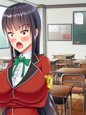 [目標群アルファ (蒼衣リョウ)] 真面目な風紀委員長をドスケベ催眠～勃起は風紀違反なので私が性処理します！～_366_n10_0004
