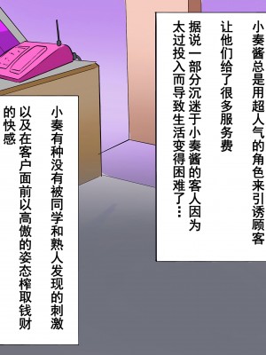 [よもぎぱは] 男の娘添い寝クラブ 奏編 生意気人気嬢はオッサンチンポに墜とされる [momo个人汉化]_026