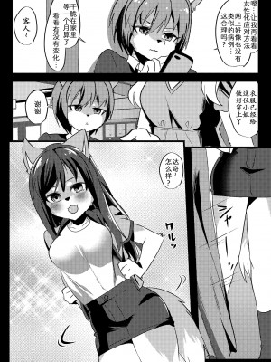[キムチ亭 (瑠璃燕)] 出勤課外伝1女体化ドタバタ編 [中国翻訳] [DL版]_08