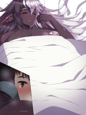 [朝風の雫 (朝風あびす)] 記憶喪失のふたなりダークエルフ神官様に悪戯しているうちに精通してしまったボーイッシュふたレズ村人ちゃんのお話_192