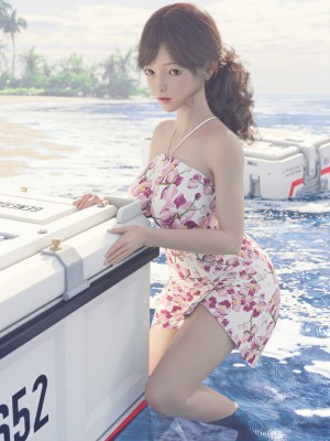 [3D][空色工房] セクハラお兄さんと無人島漂流_0112