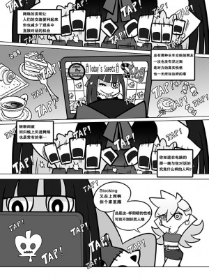 [サービスヘブン (黒青郎君)] 作画崩壊 (パンティ&ストッキングwithガーターベルト) [白杨汉化组] [DL版]_24