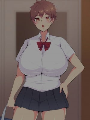 [へっだらいなー (さむらい)] 俺の大好きな長身爆乳幼馴染がベロチュー催眠で寝取られていた話_026