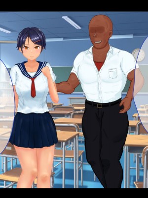 [ブラックしろくま] 脅され彼女 ヤリチン留学生に巨乳陸上部エースが寝取られる話。_011