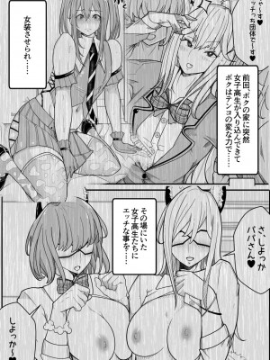 [牙を剥く] (パパさんだけど)女子高生に女の子にされました 後編_04