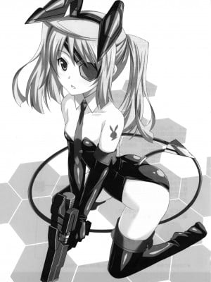 [清純突破漢化組] (第一回織斑一夏争奪戦!!) [LemonMaiden (蒼海)] くろうさ Black Rabbit (IS＜インフィニット・ストラトス＞)_02