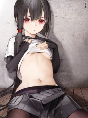 [GAKAKU (よろず)] へそ×タイツ_015