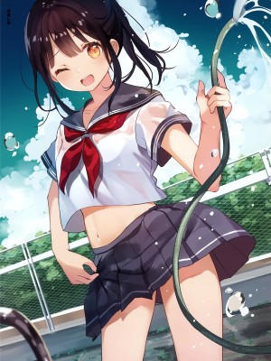 [GAKAKU (よろず)] へそ×タイツ_016
