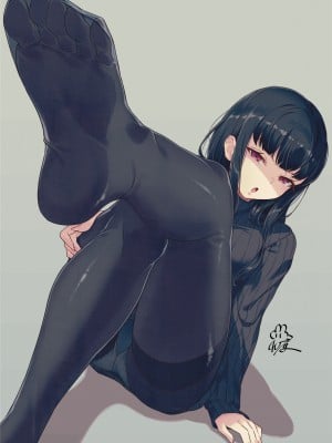 [よろず] くろタイツ_048