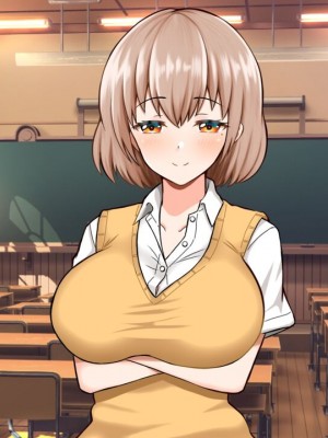 [全力スローライフ (エロジロウ)] ヤリマン爆乳JK童貞巨チンに堕とされる！？_0012