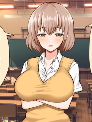 [全力スローライフ (エロジロウ)] ヤリマン爆乳JK童貞巨チンに堕とされる！？_0019