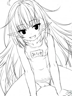 [もふもふ苑 (空色れん)] 【11】ミリスフィア様がスク水で…❤ [转尾巴猫汉化]_18